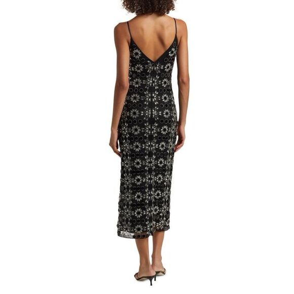 RAMY BROOK Lauriane Embellished Midi-Dress US 8 $995 - Picture 2 of 12